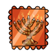 Menorah Stamp