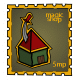 Pirate Ship Stamp
