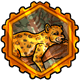Leopard Stamp
