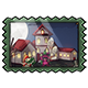 Haunted House Stamp