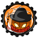 Halloween Snowman Stamp