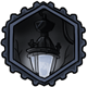 Gothic Lantern Stamp